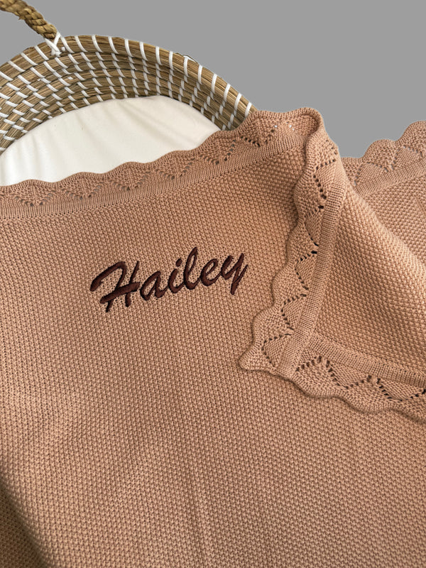 Caramel - Personalised Crochet Blanket
