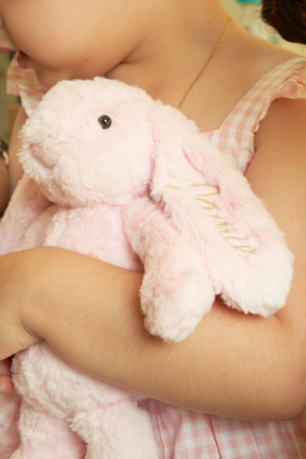 Pink Personalised Plush Bunny