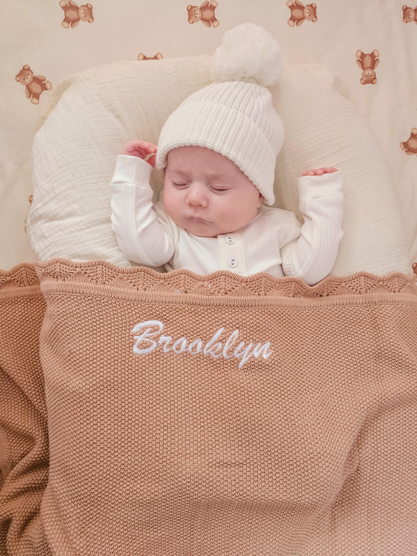 Caramel - Personalised Crochet Blanket
