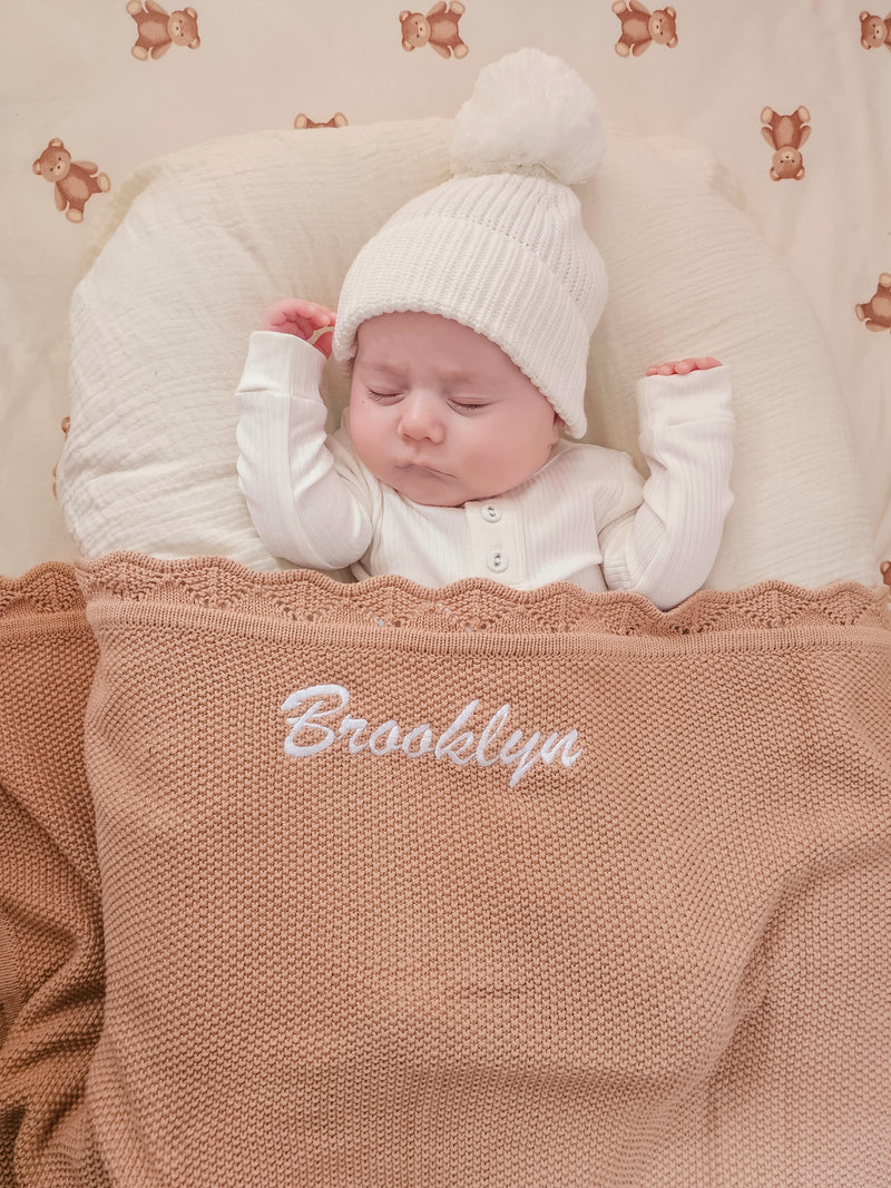 Caramel - Personalised Crochet Blanket